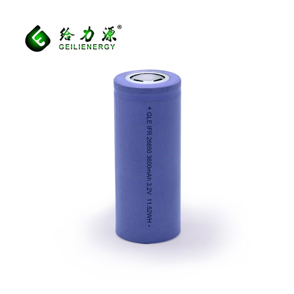 Geilierergy 26650 Lithium iron phosphate battery